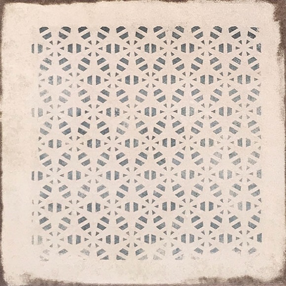 TOSCANA MATT BLUE DECO 20X20 Decocer