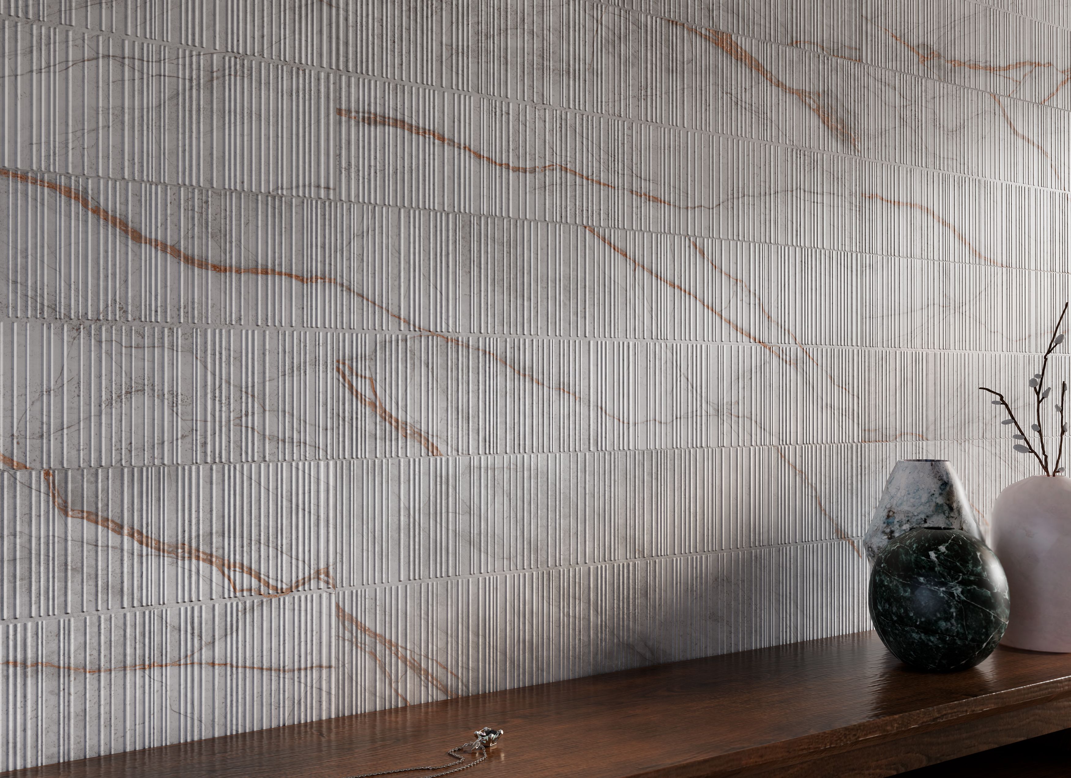 868 Имола рельеф полосы 32,5x100 Eurotile Ceramica фото 3