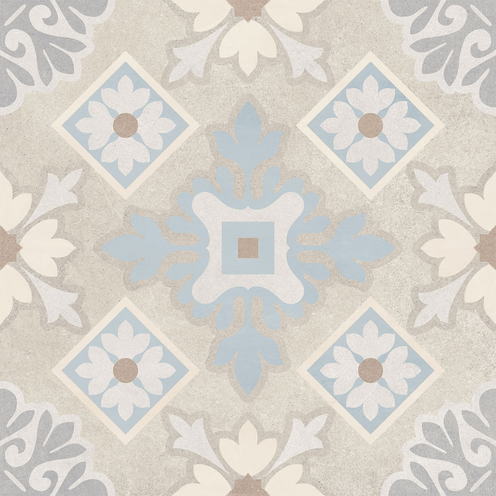 GFU6060FLL46R Floral матовый карвинг 600x600x9 Alma Ceramica (Уралкерамика) фото 9