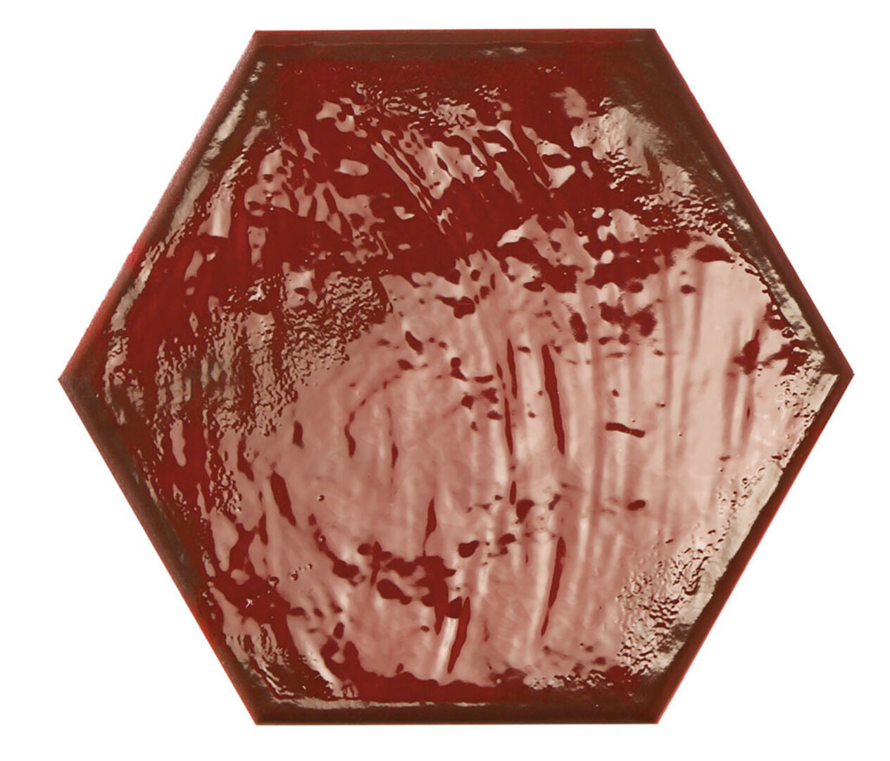 Rain Bordeaux Hex 19.8x22.8 Prissmacer