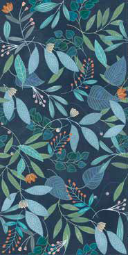 303960 Blue Forest Rett (2 pcs mix) 60x120 Dado Ceramica