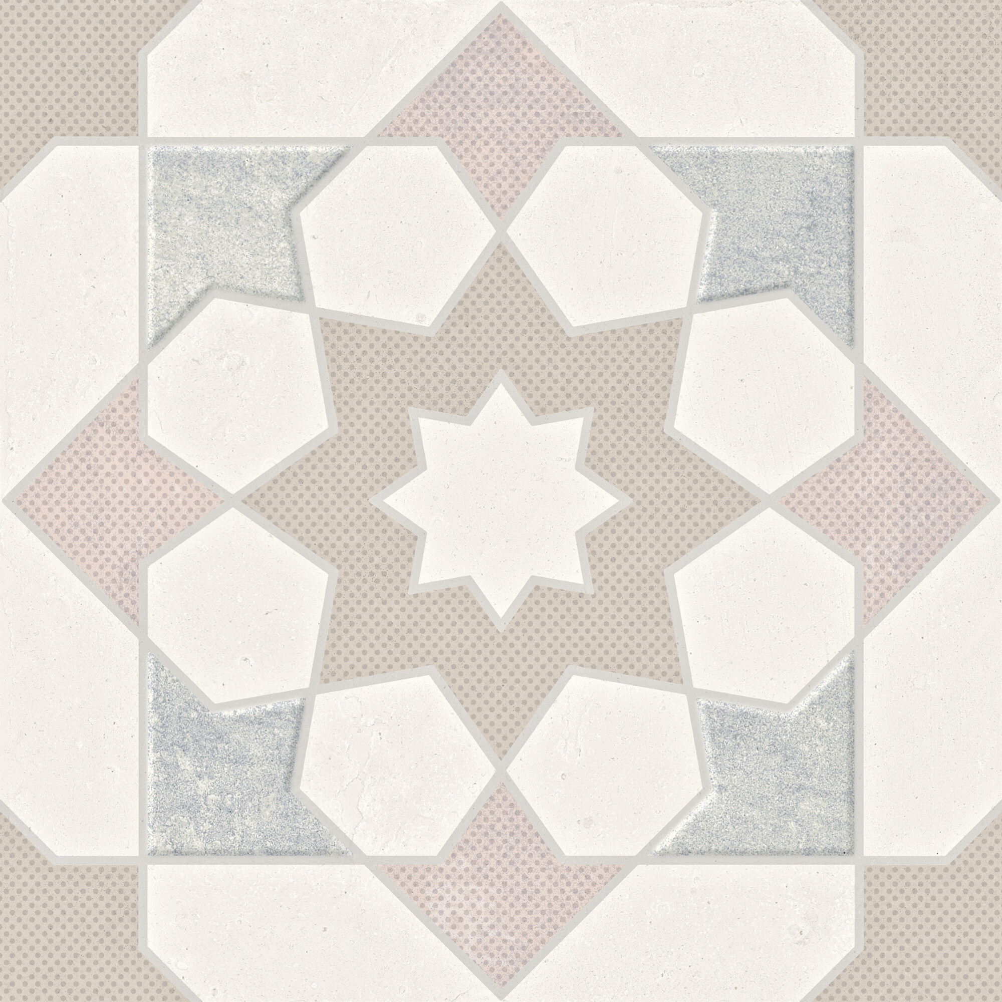 39598 Doha Taupe Star SP/22,3 22,3x22,3 Harmony