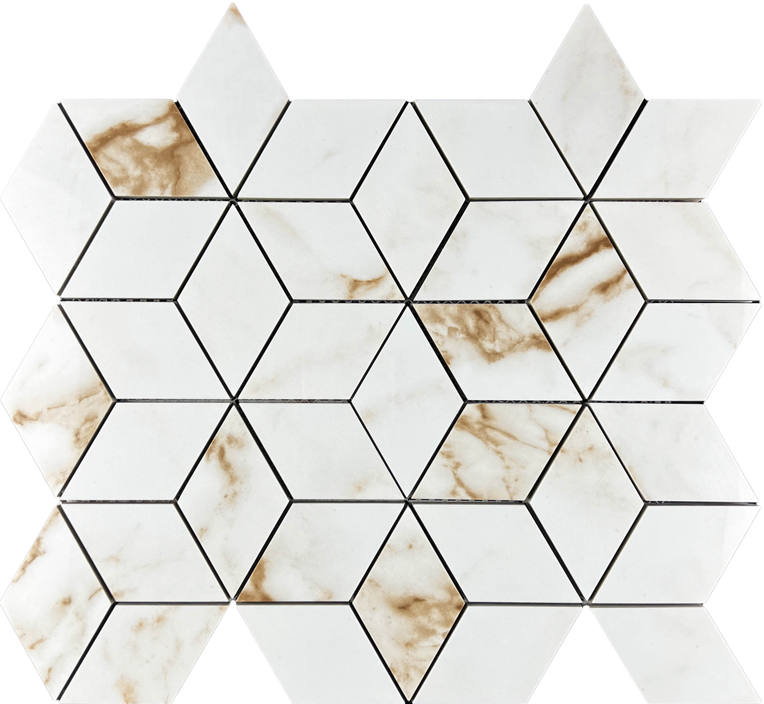 Mosaic Tajmahal Shine 3D Diamond 37.1x34.7 Velsaa