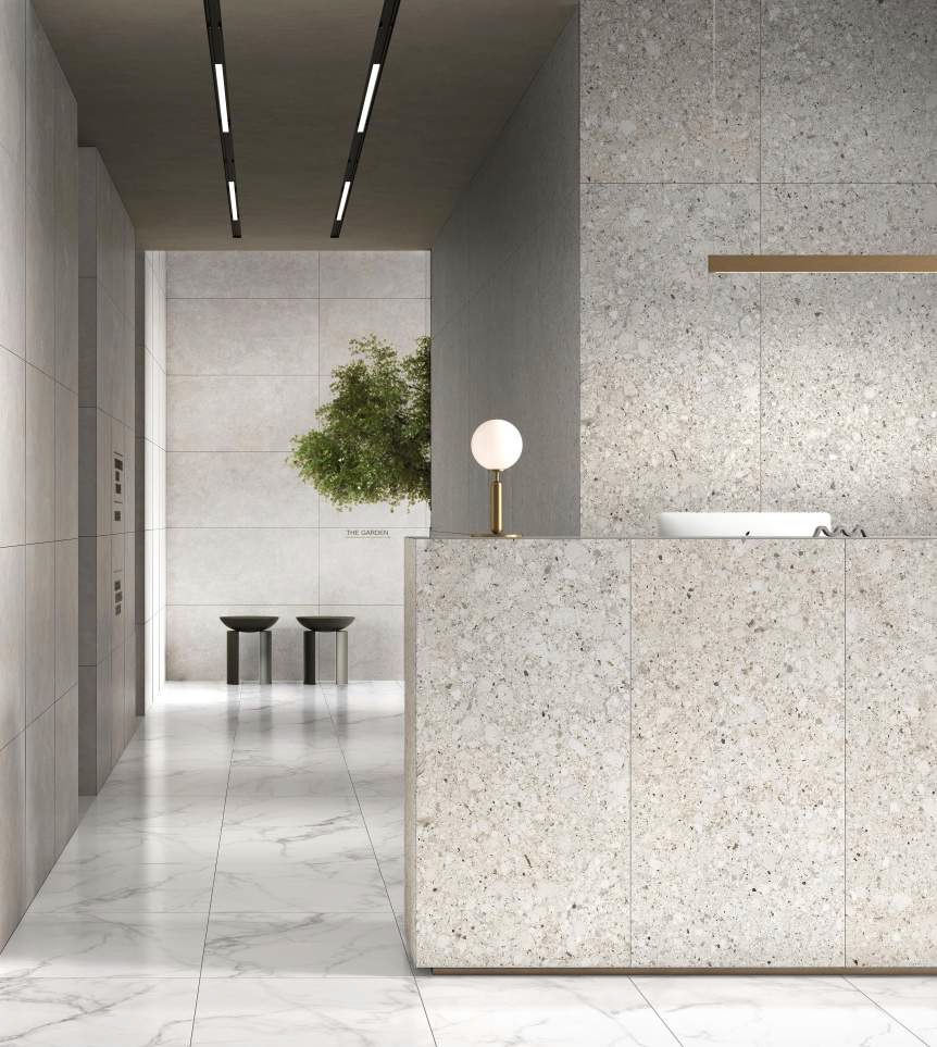 K958027R0001VTER BiancoRomano Слоновая Кость Матовый R10A Ректификат 60x120 Vitra фото 4