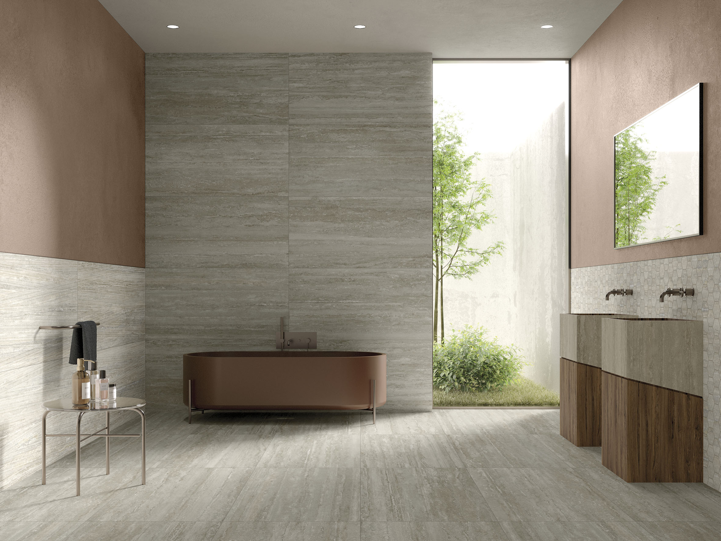 Travertino Vein Cut MGM Ceramiche
