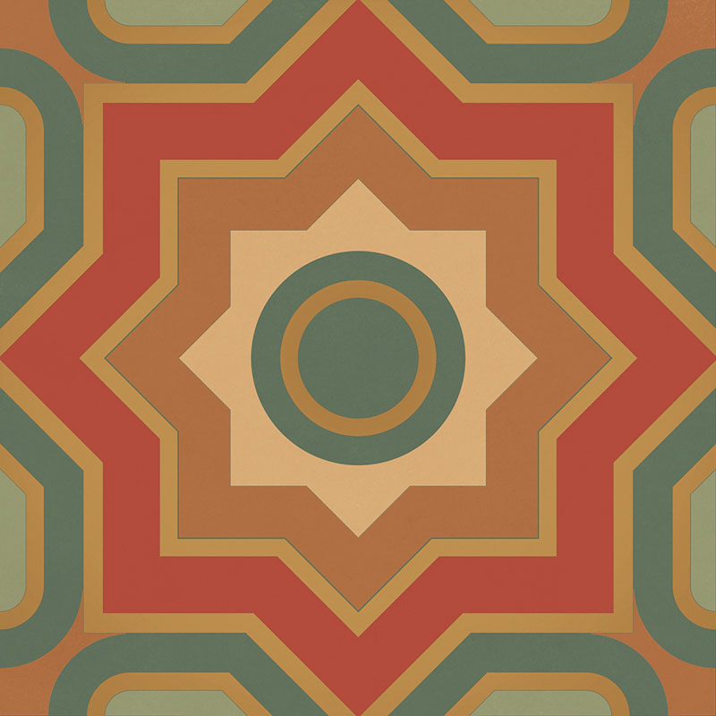Scs Mandala Gold 19,8х19,8 Simpolo Ceramics