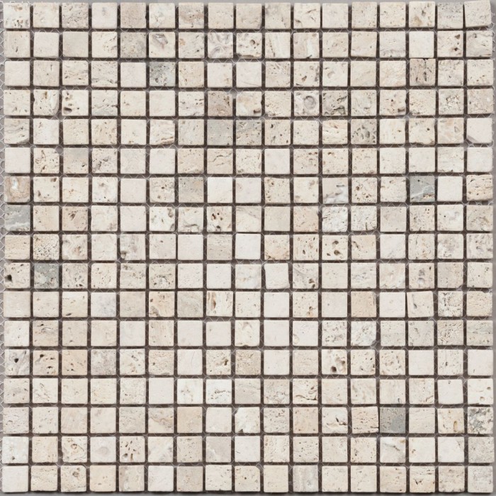 DAO-515-15-7 Travertine 1.5*1.5 29*29 DAO
