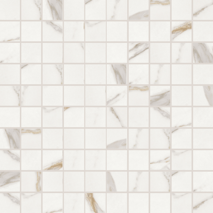 A2M8 Calacatta Gold Mosaico Lappato RT 30x30 Keope