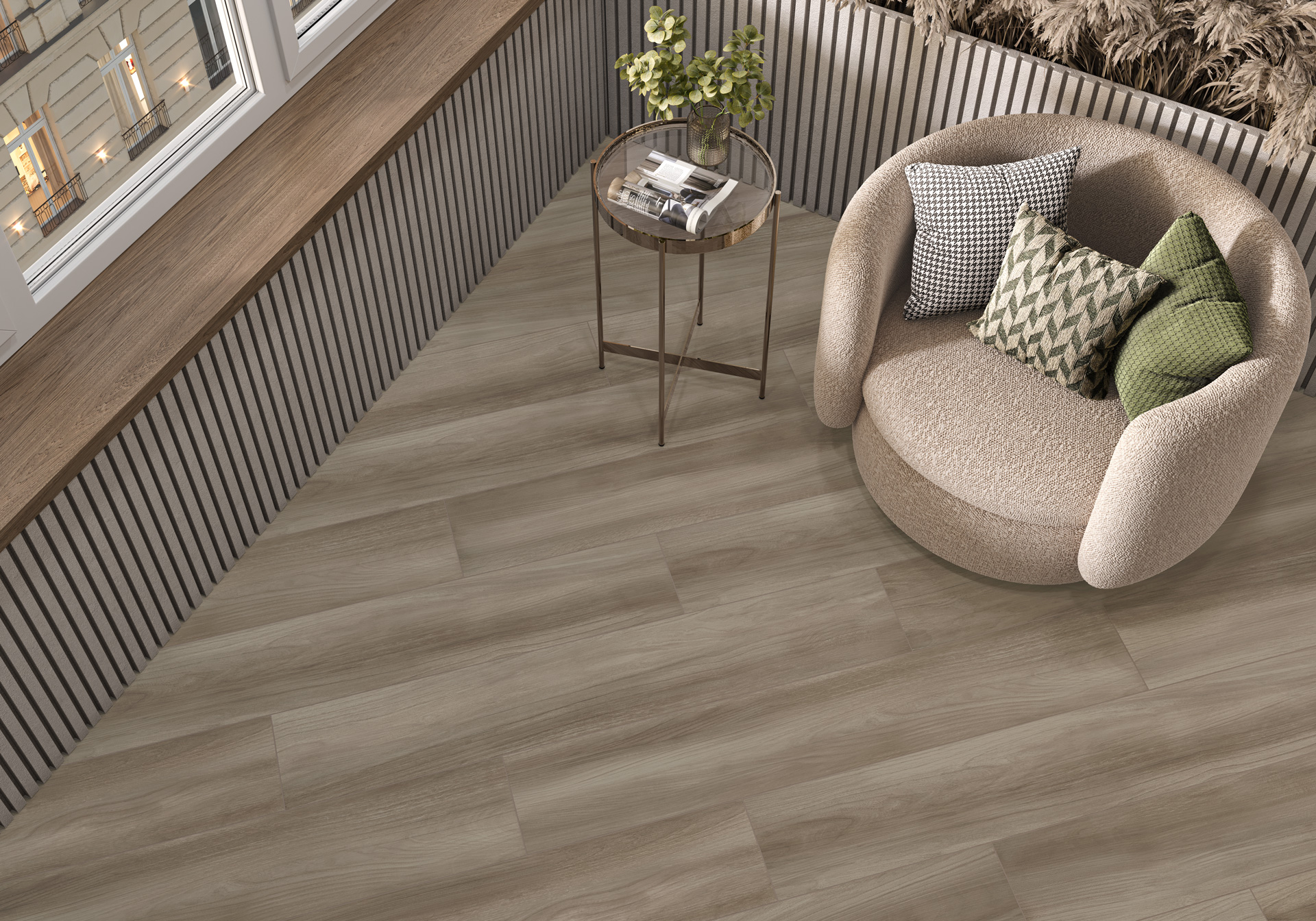GP20120APC21 Apricot Marron матовый 200x1200x9 Artkera Group