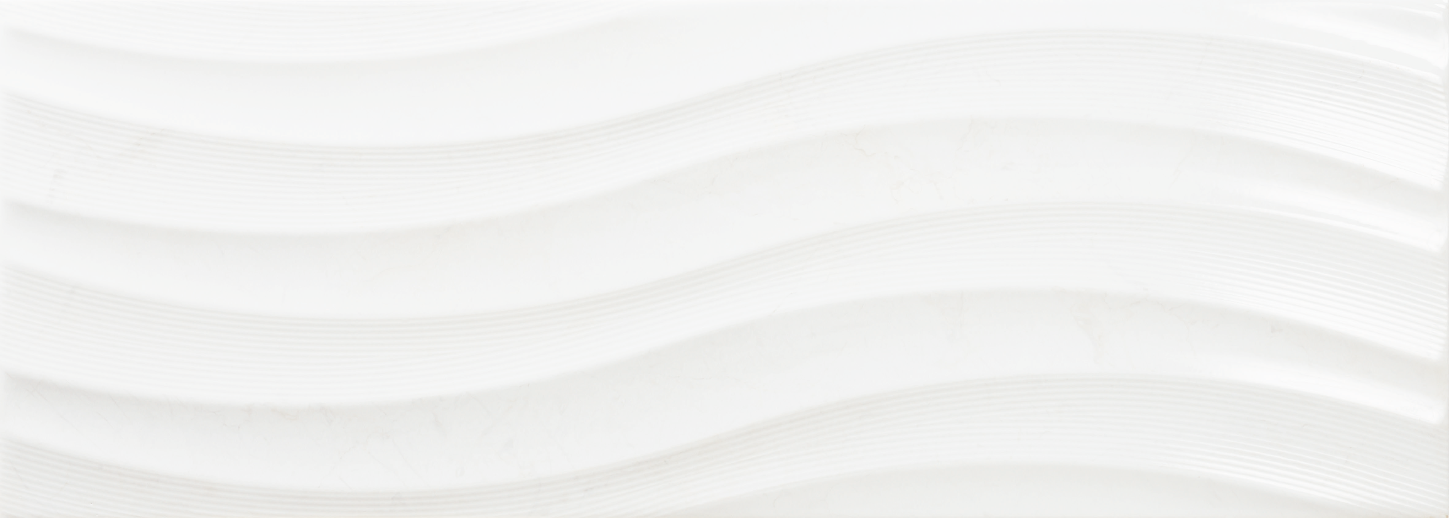 Flat Ondas Blanco Brillo 25x70 Navarti (Kerlife)