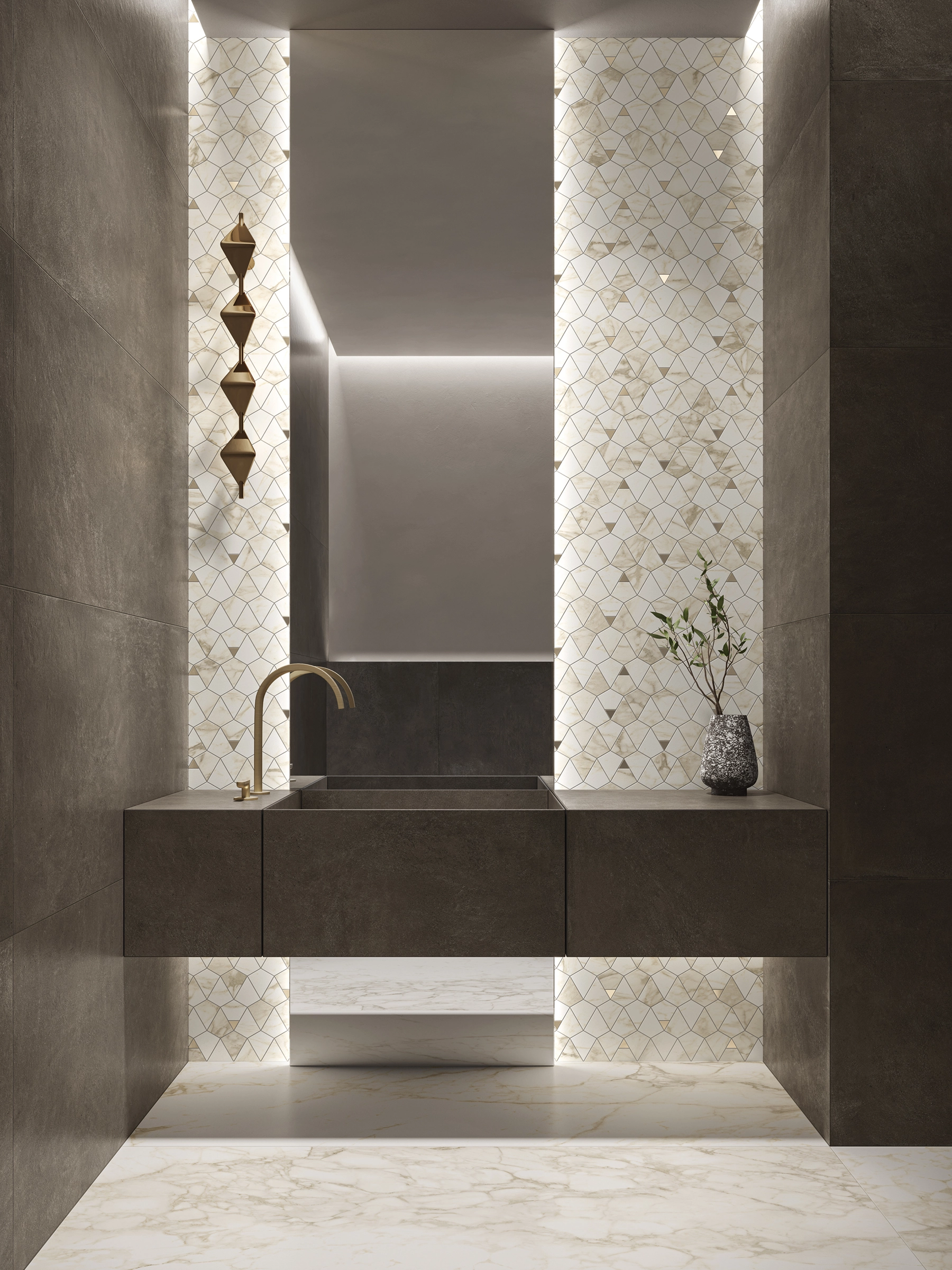 620110000193 Glass Avio Mosaico Lounge Lux 26.2x30.2 Italon