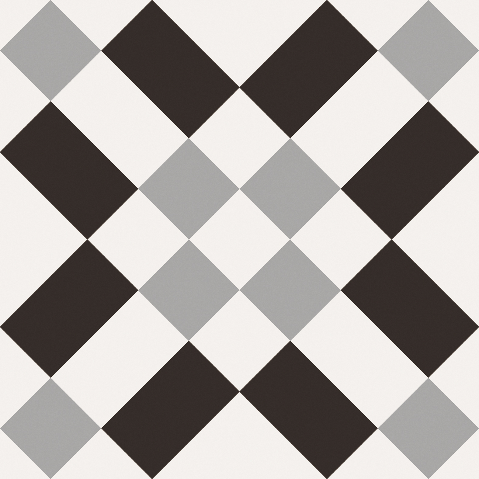 PBW02 patchwork black&white 02 20x20 Sant Agostino