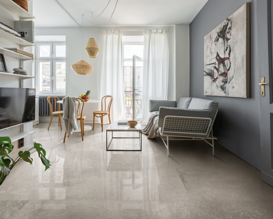 767029 Elemental White Sandstone Mosaico Luc 3x3 30x30 Cerim