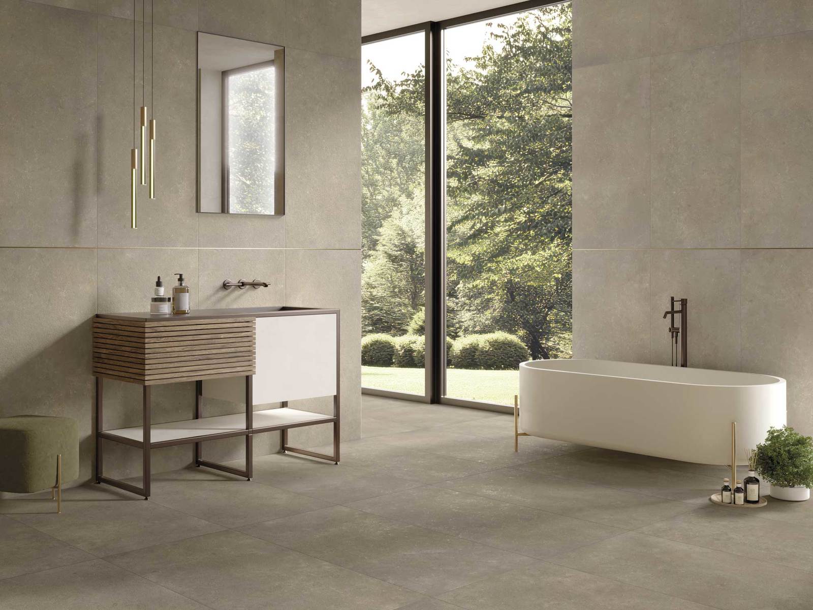 304278 Serica Bone Rett 60x120 Dado Ceramica