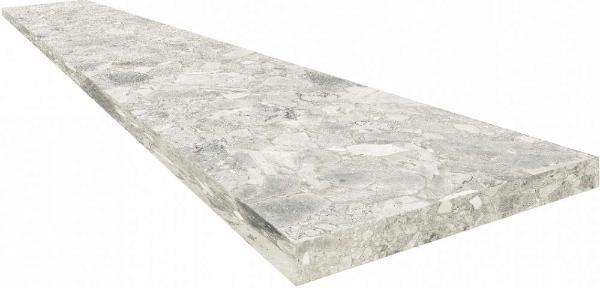 620070002484 White Scalino Angolare Sx 120х33 ColiseumGres