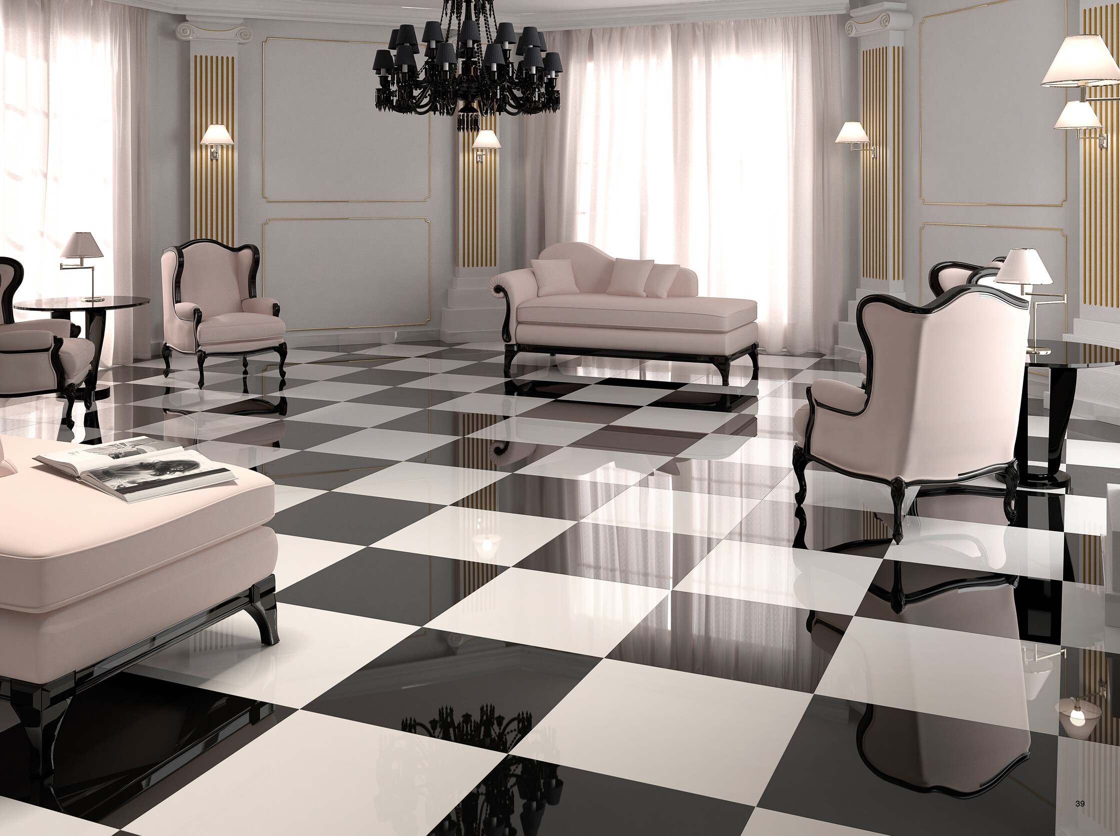 Superwhite Matt глазурованный 60x60 Realistik фото 6