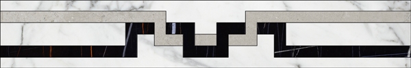 K-1000/MR/f01 MARBLE TREND CARRARA F01-CUT MR 10х60 Kerranova