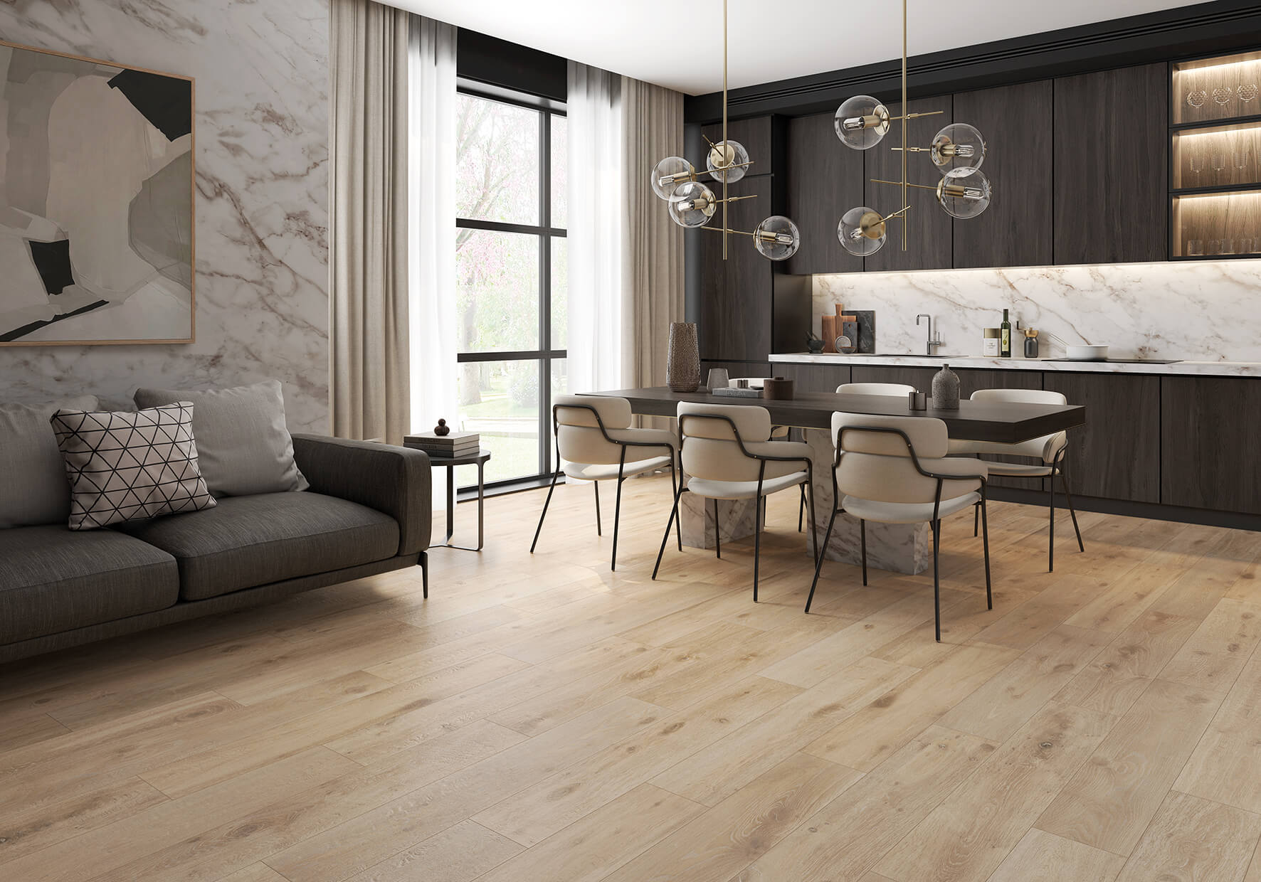 Naturwood Decor Moka 20x20 Keraben