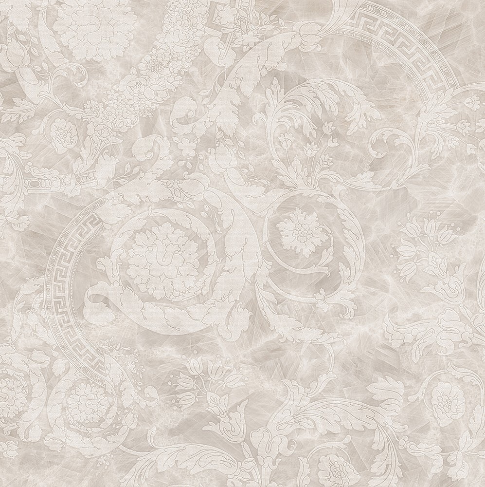 G0047031 Meteorite Megabarocco Bianco R 60x60 Versace (Gardenia Orchidea) фото 6