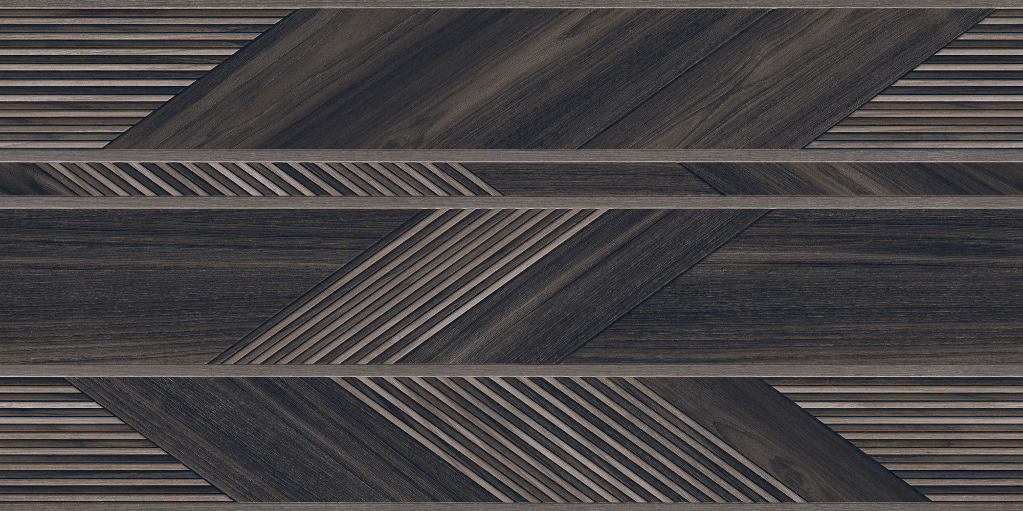 Hazzel Wood Black Matt 60x120 Infinity Ceramica