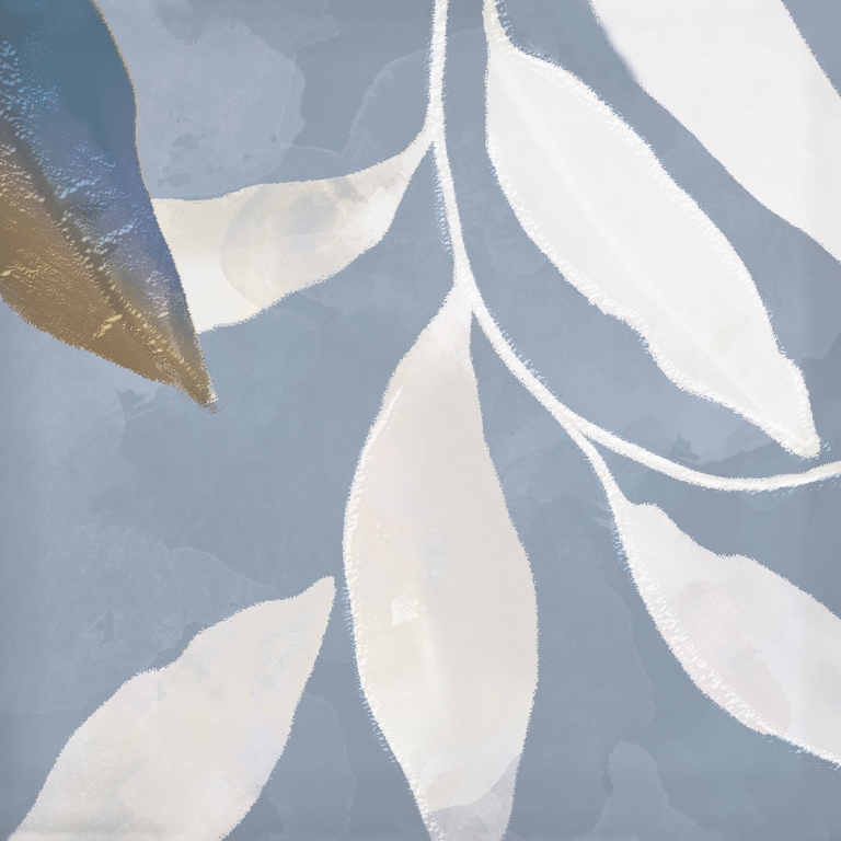 Leaves Blue 15x15 Eletto Ceramica