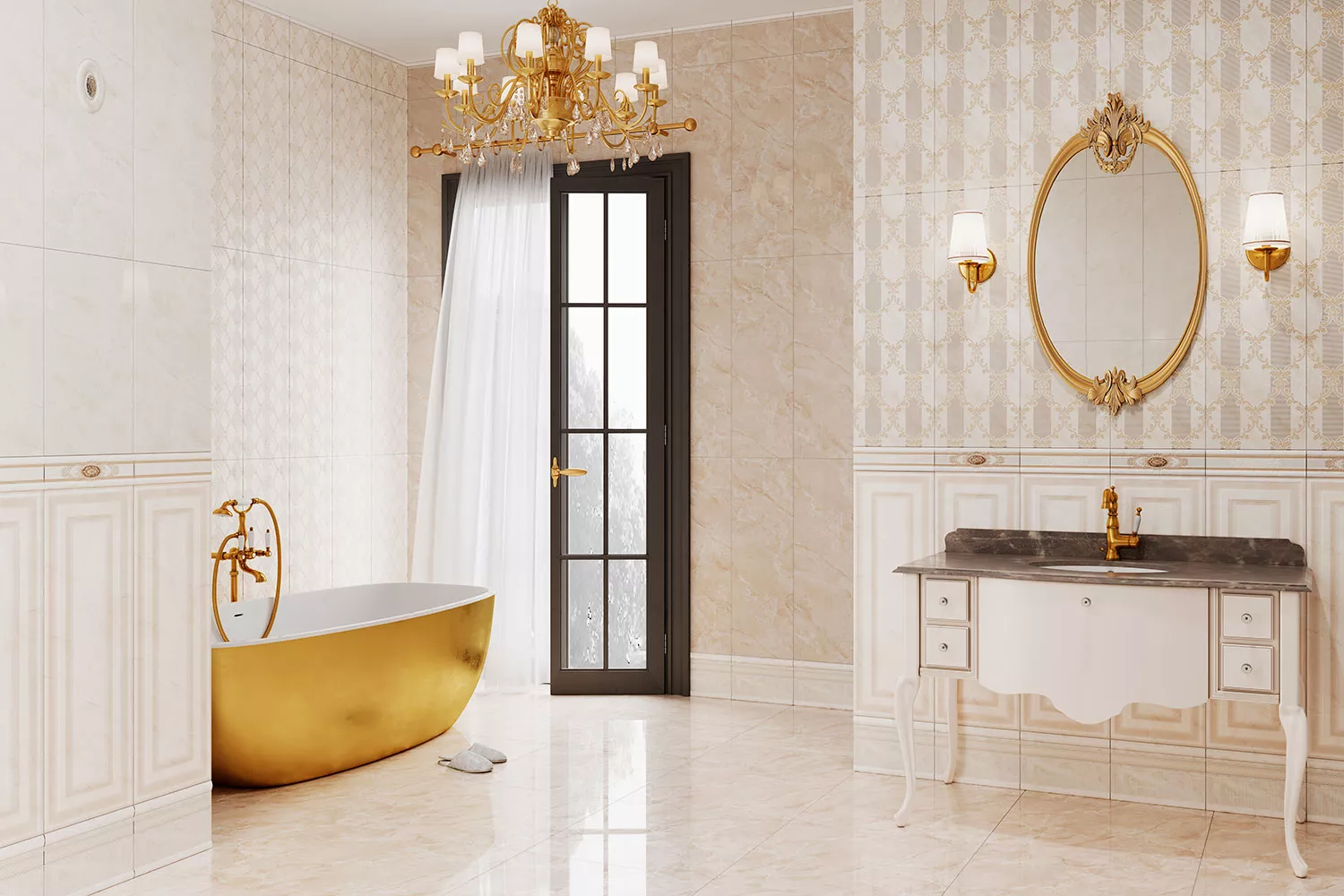 589 Вставка Эрмитаж 9х16 Eurotile Ceramica фото 3