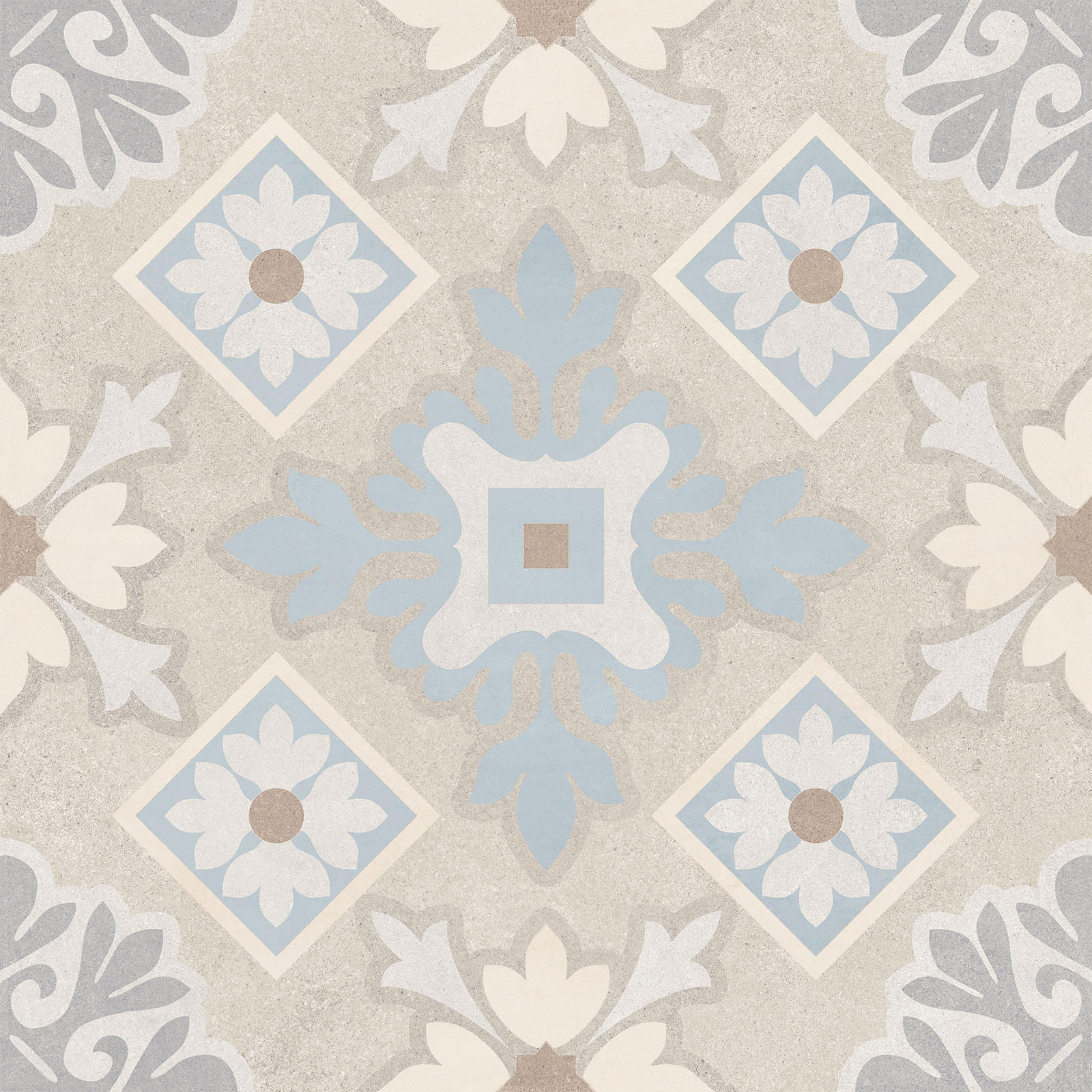 GFU6060FLL46R Floral матовый карвинг 600x600x9 Alma Ceramica (Уралкерамика) фото 2