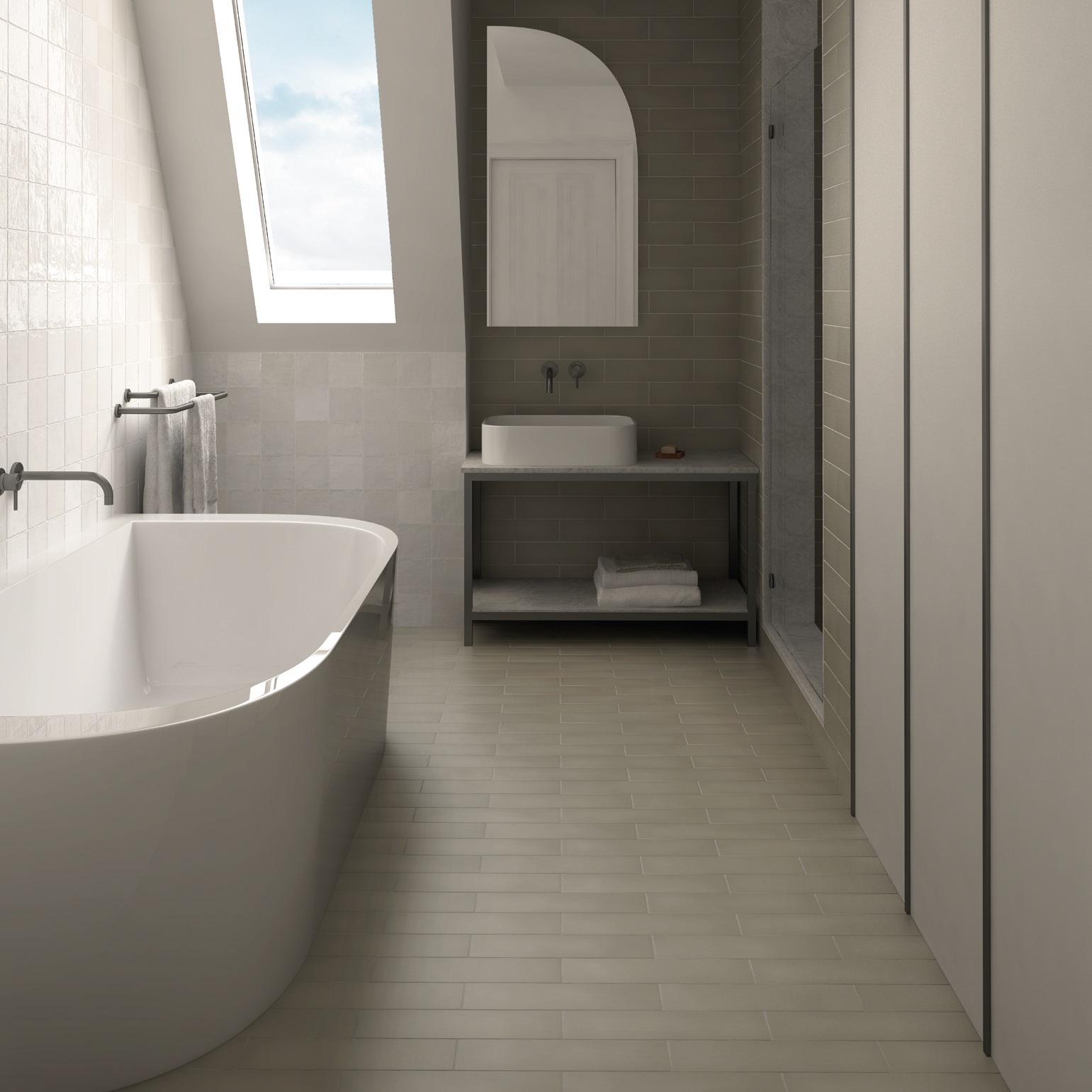 25890 Stromboli Simply Grey 9.2x36.8 EQUIPE фото 7