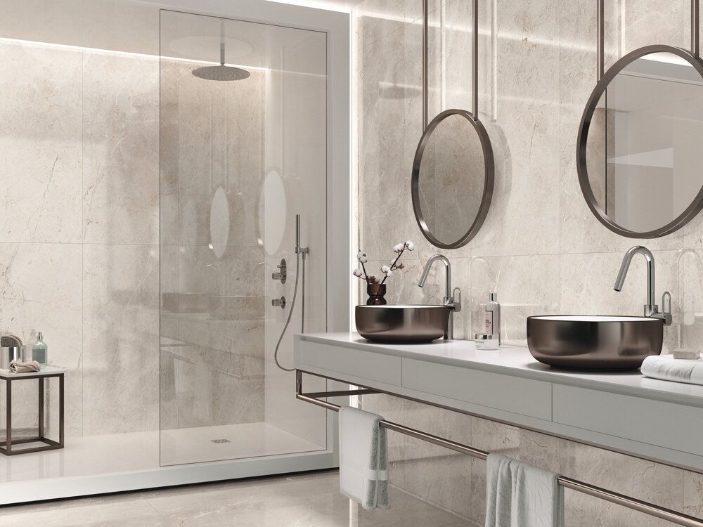 A040282 Zocalo Augustus Pearl 15.8x30 Ape Ceramica