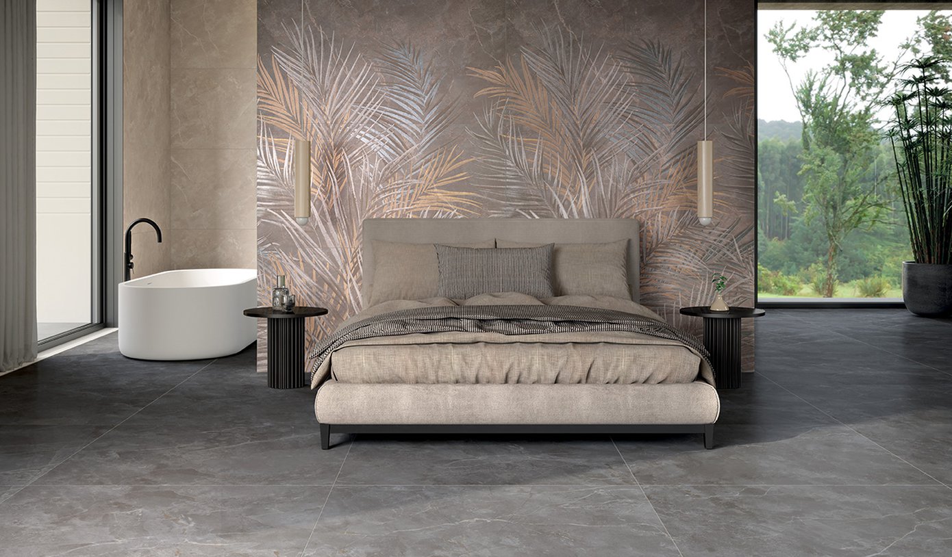 fRDM Carrara / Pietra Grey Deco Mosaico 30x30 FAP Ceramiche