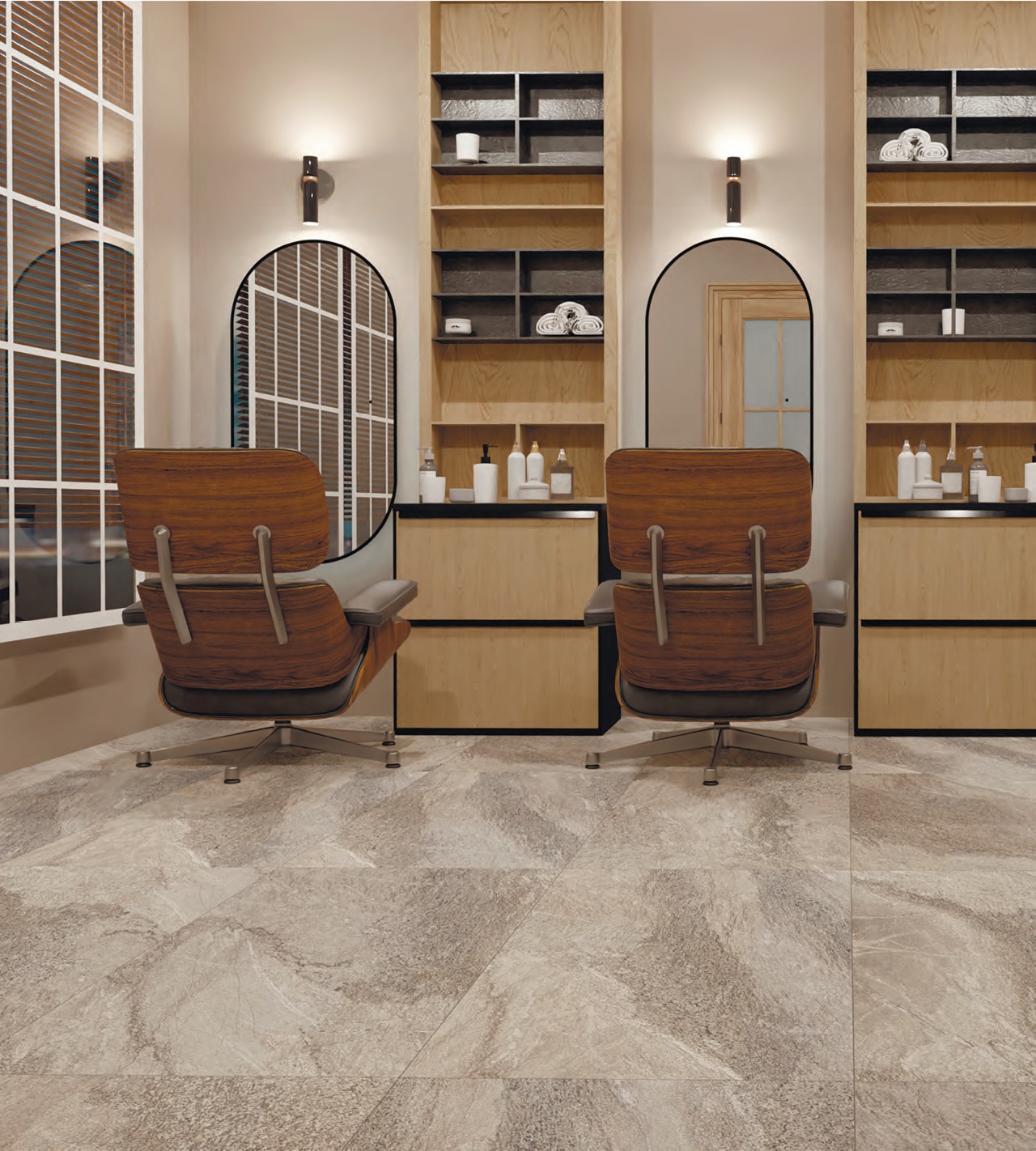 GNR12060403-GM Хилл Серый граниль 1200x600x9.5 ProGRES Ceramica фото 5