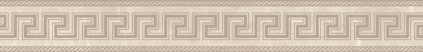262561 Fascia greca Crema Marfil 10x78 Versace (Gardenia Orchidea)