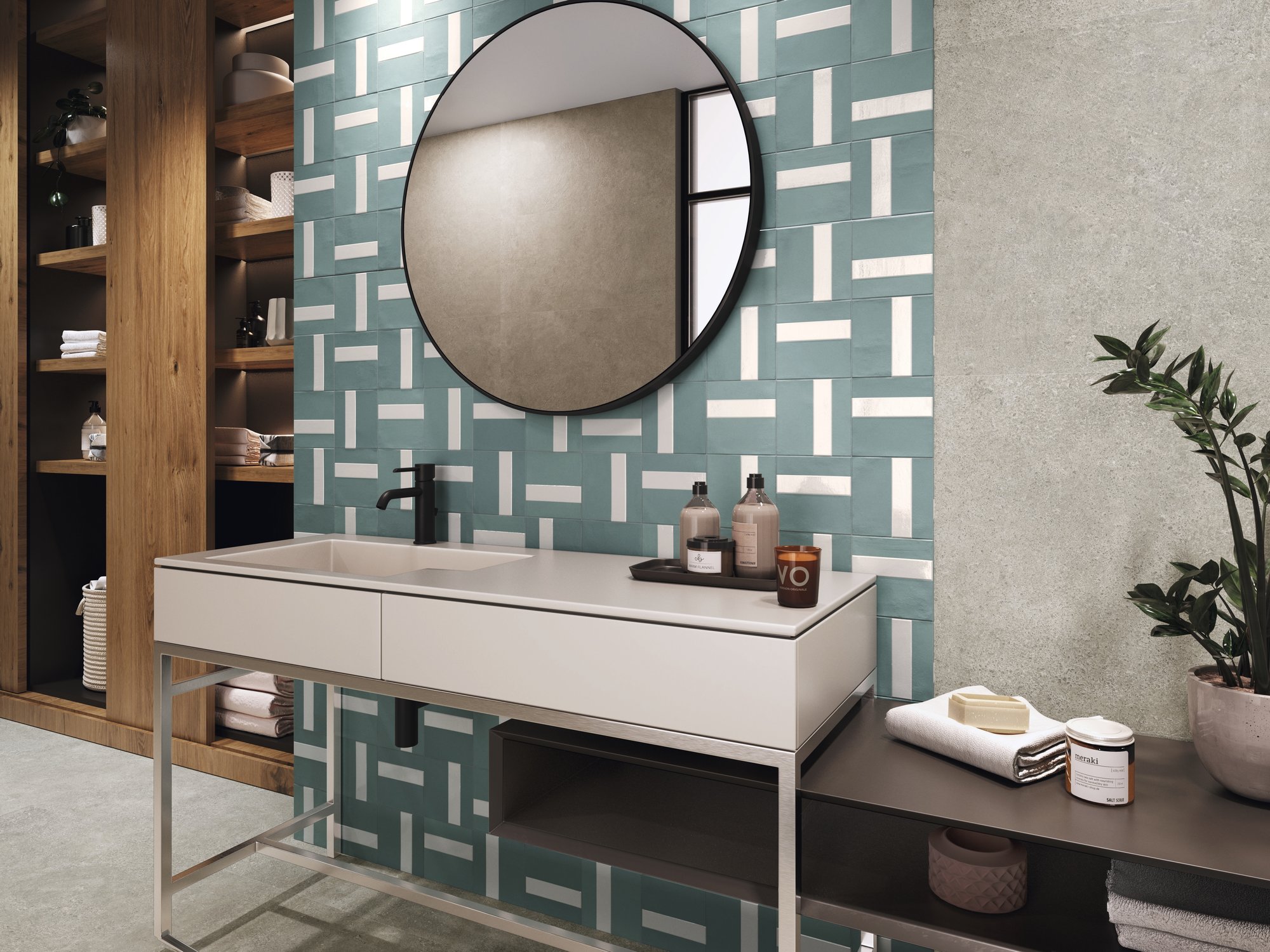 A039500 Picket Modern Forest 6x26 Ape Ceramica фото 3