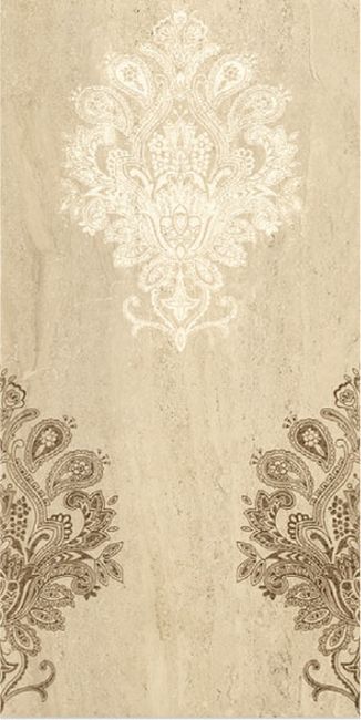 Inserto Stencil Beige 30x60 Capri Ceramiche