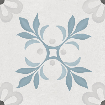 Sirocco Blue Garden 22,3x22,3 Harmony