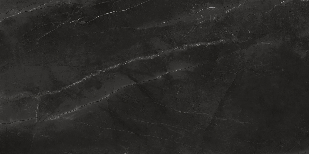 48043R Pulpis nero глянцевый обрезной 40x80 Laparet