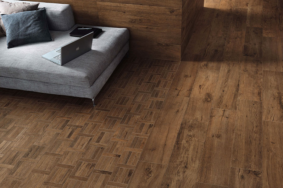 AMV0 Axi Golden Oak Mosaico 3D 35x35 Atlas Concorde