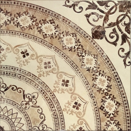 Venecia Roseton 45x45 Click Ceramica