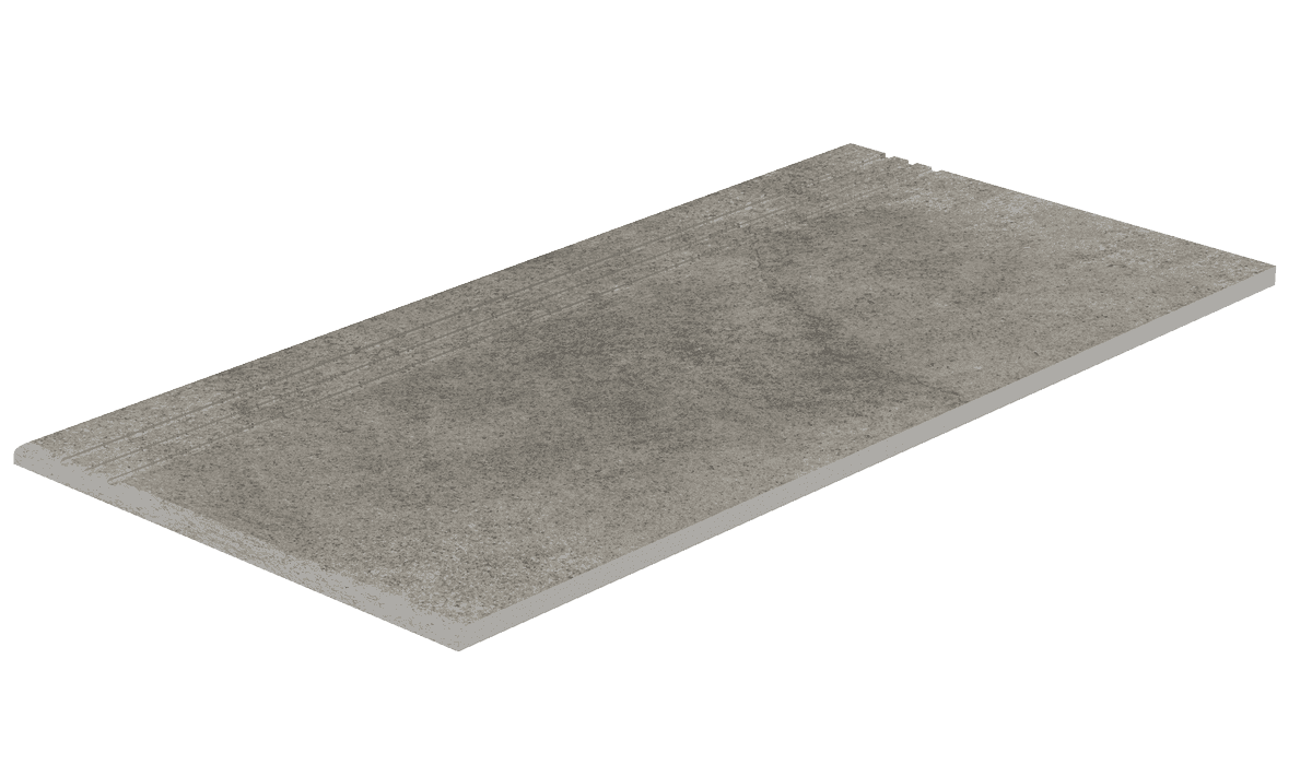 AGSCR Ступень Antique Grey Right Antislip 33х66 Serapool