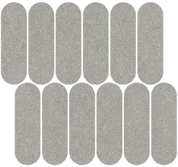 ID144 Джиминьяно наборный серый матовый 30x32 Kerama Marazzi