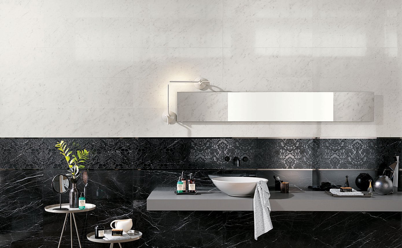 fOAD Roma Classic Frames Inserto Mix 3 RT 91.5x91.5 FAP Ceramiche
