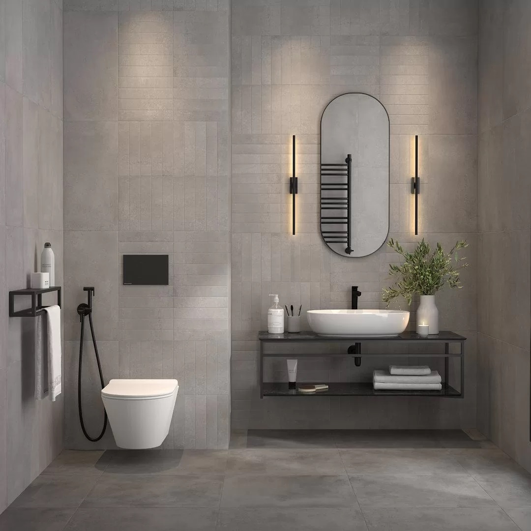 KM6012G0691R Мирабо серый светлый матовый обрезной 60x119,5x0,9 Kerama Marazzi