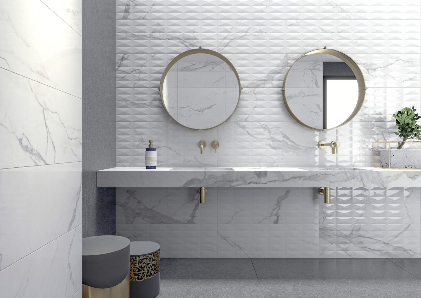 Anima White Mate Rc 60x120 Cifre фото 2