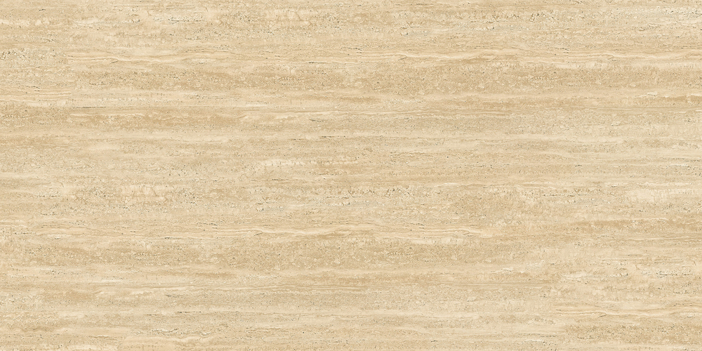 17422 Travertino бежевый рельеф ректификат 60x120 Cersanit