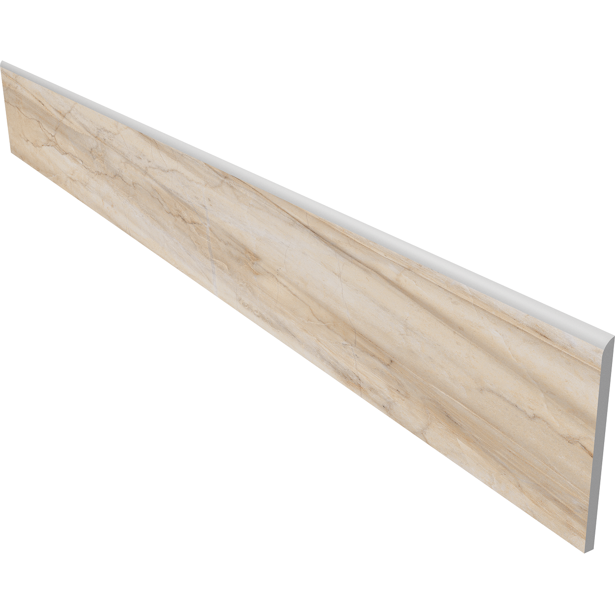 BR01 Bernini Pearl плинтус неполированный 7x60 Estima