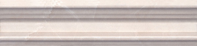 BLB023 Бордюр Багет Баккара бежевый темный 20х5 Kerama Marazzi