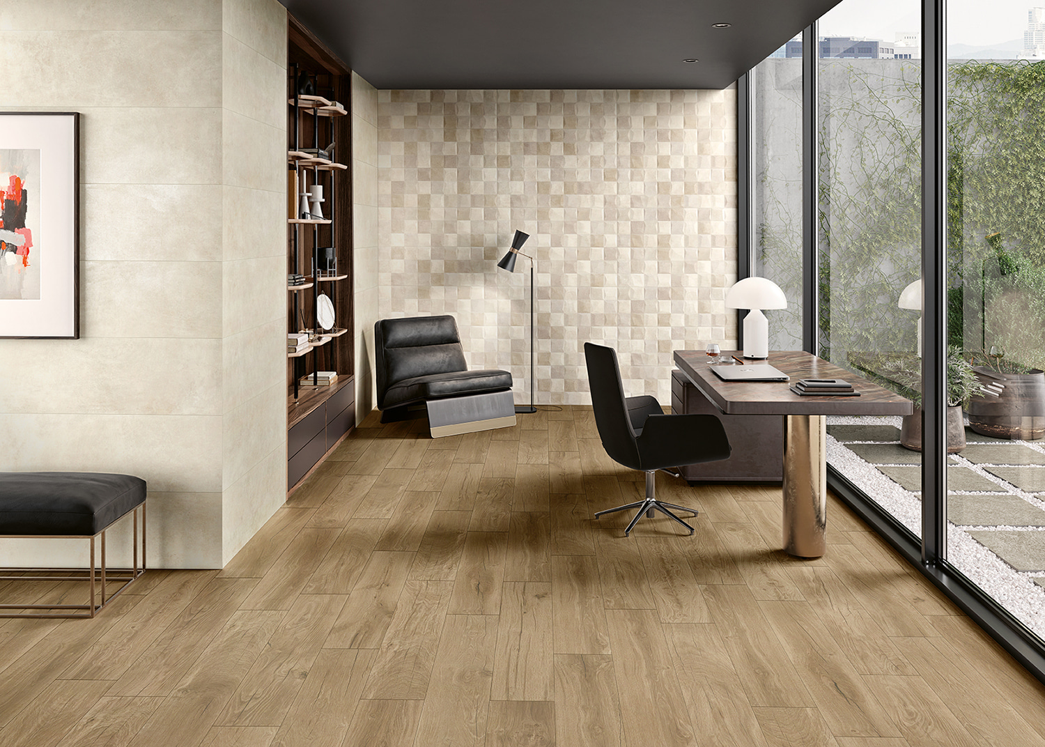 Gravity Shadow White Rett 35x100 Love Ceramic Tiles