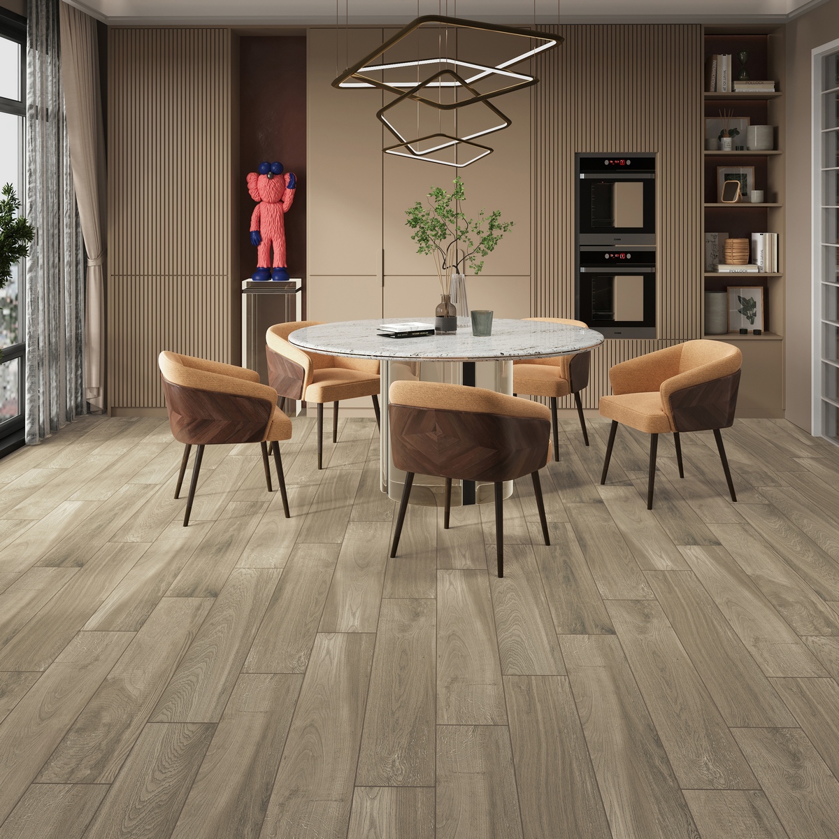 N12060 Wood collection Cognac Matt Shape 20x120 Neodom фото 7