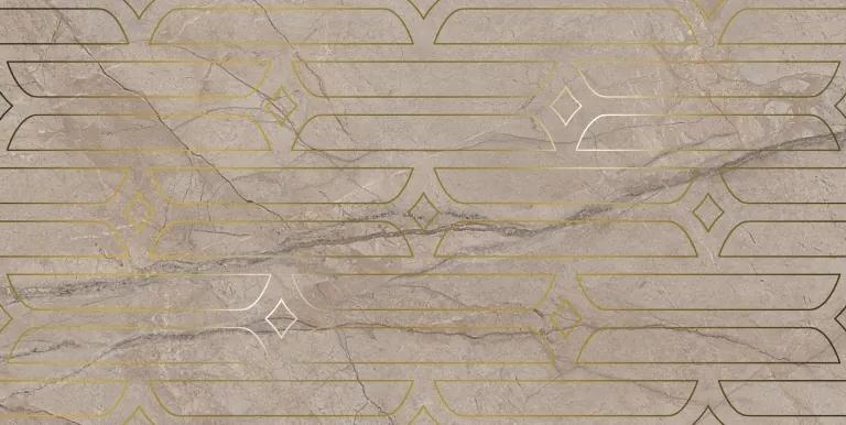 KMD3STA071BR Декор Ифран бежевый светлый глянцевый обрезной 60x119,5x0,9 Kerama Marazzi
