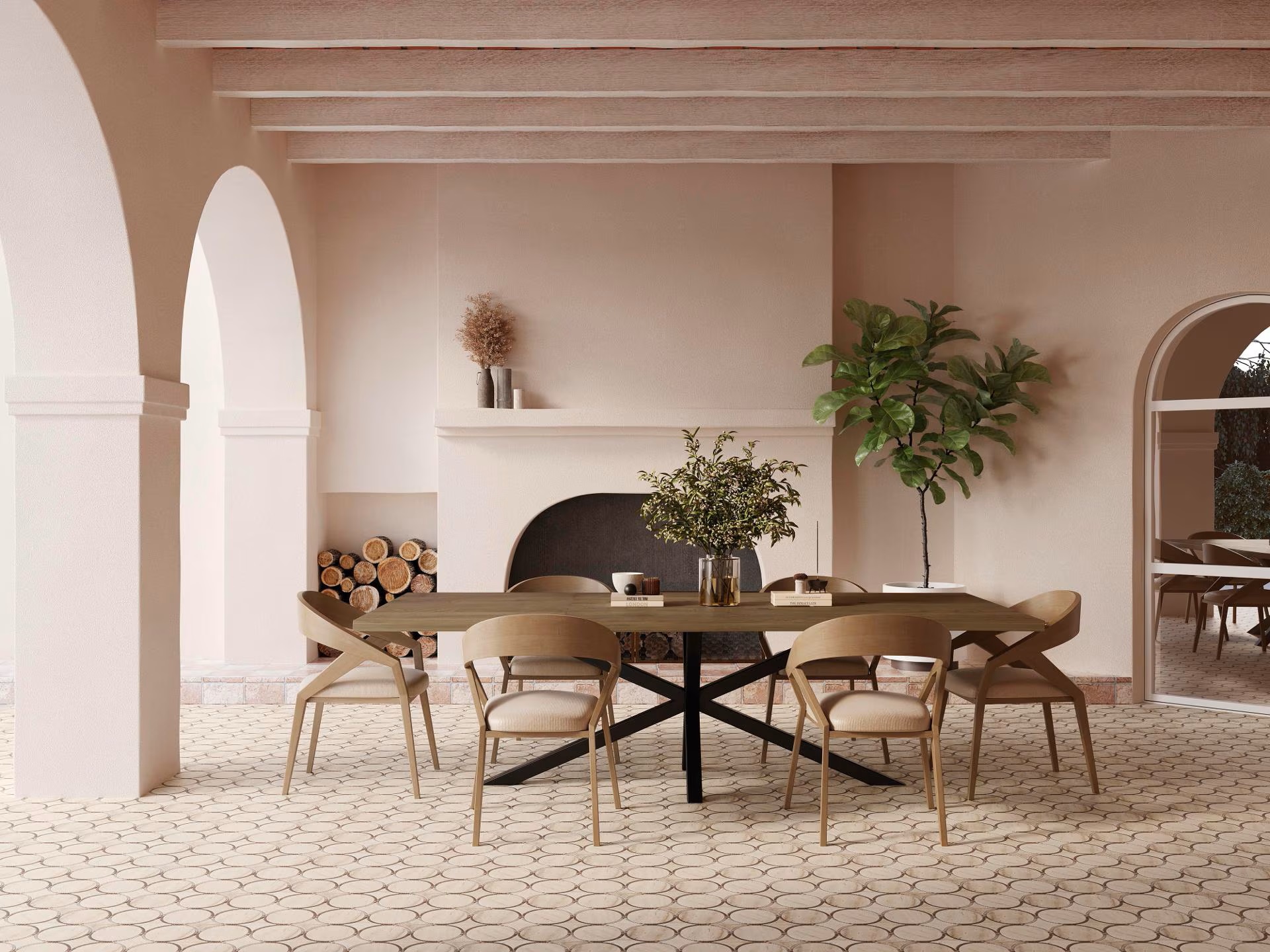 100347807 Tempo Circle Beige 29.9х29.9 L'Antic Colonial фото 3